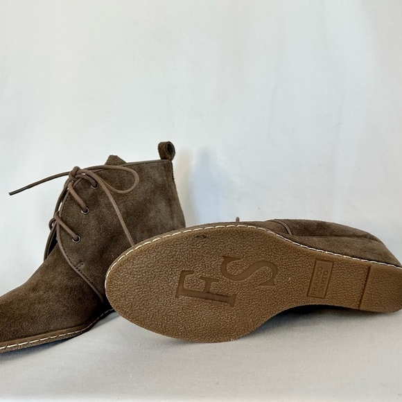{Franco Sarto} suede wedge booties - Picture 4 of 4